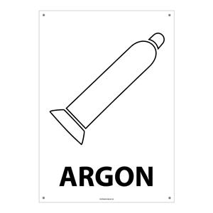 ARGON, płyta PVC 2 mm z dziurkami, 148x210 mm