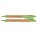 Bambusowy długopis Panda - zielony