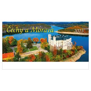Biurkowy kalendarz 2023 - Czechy i Morawa