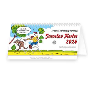 Biurkowy kalendarz 2024 - Jaroslav Kerles