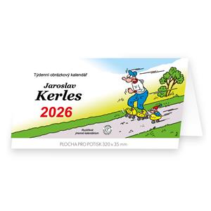 Biurkowy kalendarz 2026 - Jaroslav Kerles