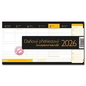 Biurkowy kalendarz 2026 - Przegląd podatkowy