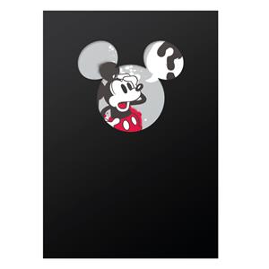 Blok ze spiralą Mickey – QUESTION, liniowany, A4