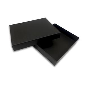 Box LUX with lid - black 270 x 330 x 45 mm