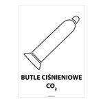 BUTLE CIŚNIENIOWE CO2, płyta PVC 2 mm, 148x210 mm