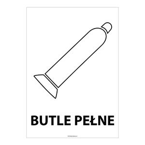 BUTLE PEŁNE, płyta PVC 1 mm, 148x210 mm