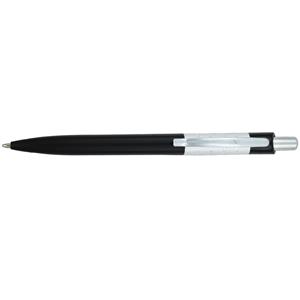 Długopis AIRA - czarny/srebrny mat