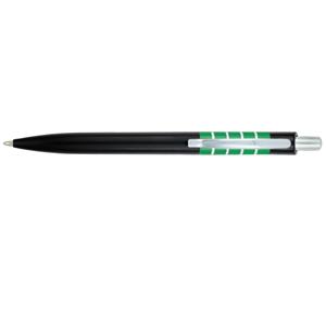 Długopis AIRA - czarny/zielony