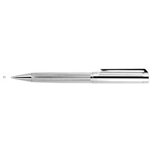 Długopis CURTAIN - srebrny błysk