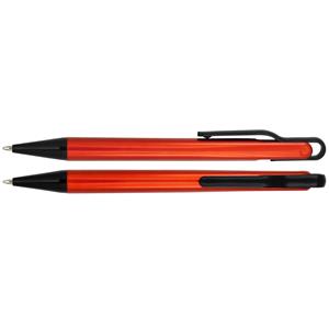 Długopis DANTES - pomarańczowy/czarny