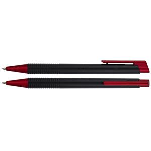 Długopis GERA - czarny/bordo
