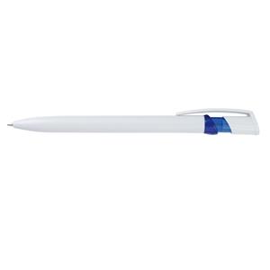 Długopis HIRTA - biały/niebieski