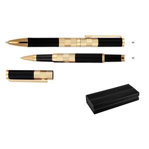 Długopis i roller GOLDTILE w zestawie upominkowym - złoty