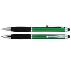 Długopis IZZIE - zielony/czarny