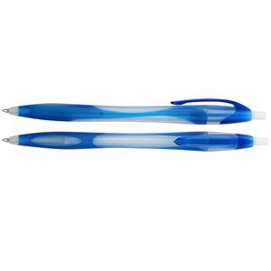 Długopis UMBRA - biały/niebieski