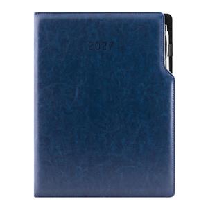 Diář GEP s propiskou denní A4 2027 - modrá