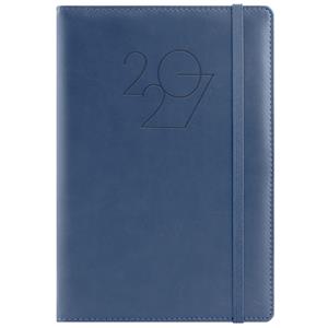 Diář POLY týdenní A5 2027 slovenský - tmavě modrá