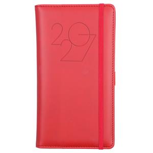 Diář POLY týdenní kapesní 2027 slovenský - červená