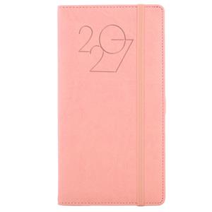 Diary POLY weekly pocket 2027 polish - light pink