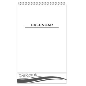 Druk ściennego kalendarza - 1 kolor z certyfikatem OEKO-TEX®