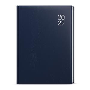 Dzienny kalendarz książkowy 2022 David Balacron A5 - niebieski