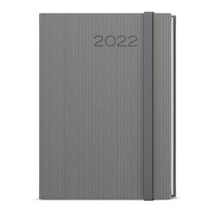 Dzienny kalendarz książkowy 2022 David Vigo A5 - szary