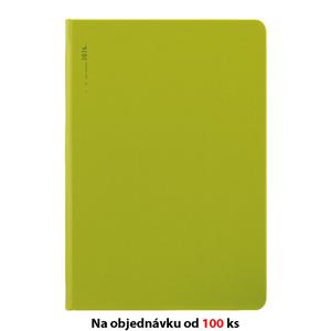 Dzienny kalendarz książkowy 2026 Słowacki Apple A5 - zielony