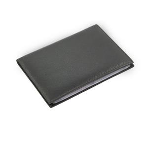 Etui skórzane na dokumenty - czarne