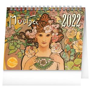 Kalendarz biurkowy 2022 Alfons Mucha