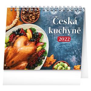 Kalendarz biurkowy 2022 Czeska kuchnia