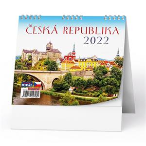 Kalendarz biurkowy 2022 IDEAL - Czeska republika
