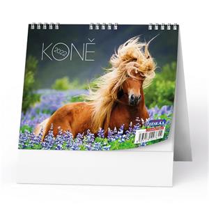 Kalendarz biurkowy 2022 IDEAL - Konie