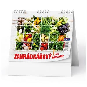 Kalendarz biurkowy 2022 IDEAL - Ogrodniczy