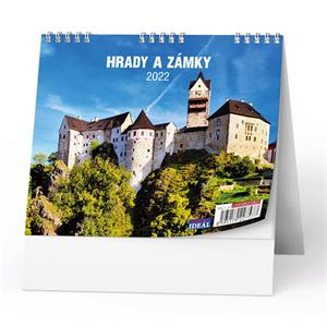 Kalendarz biurkowy 2022 IDEAL - Pałace, zamki i pamiątki