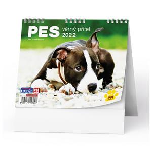 Kalendarz biurkowy 2022 IDEAL - Pies wierny przyjaciel