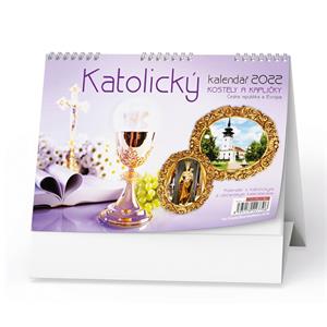 Kalendarz biurkowy 2022 Katolicki