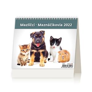 Kalendarz biurkowy 2022 - MiniMax Pets