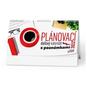 Kalendarz biurkowy 2022 Planner podatkowy z notatkami