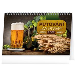 Kalendarz biurkowy 2022 Śladem piwa