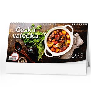 Kalendarz biurkowy 2023 Czeska warzecha