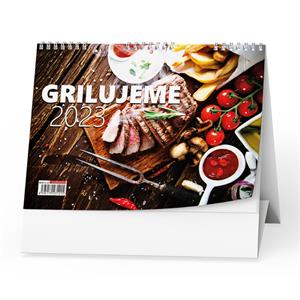 Kalendarz biurkowy 2023 Grillujemy