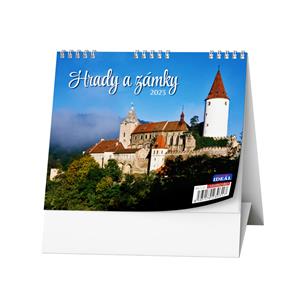 Kalendarz biurkowy 2023 IDEAL - Pałace, zamki i pamiątki