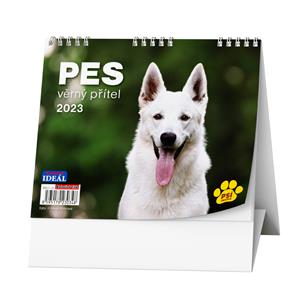 Kalendarz biurkowy 2023 IDEAL - Pies wierny przyjaciel