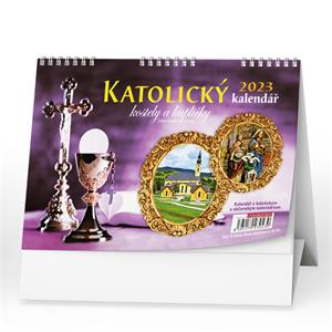 Kalendarz biurkowy 2023 Katolicki