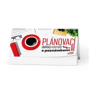 Kalendarz biurkowy 2023 Planner podatkowy z notatkami