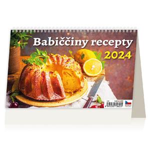 Kalendarz biurkowy 2024 - Babcine przepisy