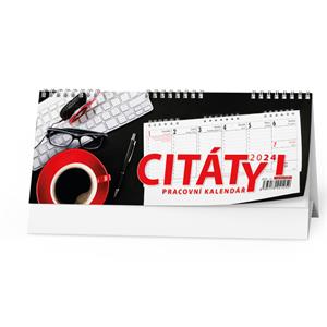 Kalendarz biurkowy 2024 Cytaty I.