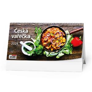 Kalendarz biurkowy 2024 Czeska warzecha
