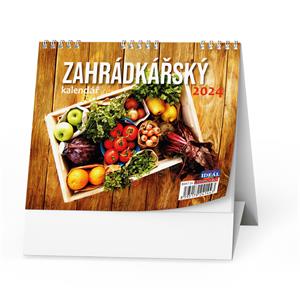 Kalendarz biurkowy 2024 IDEAL - Ogrodniczy