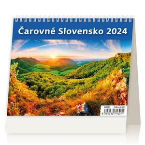 Kalendarz biurkowy 2024 - Magiczna Słowacja